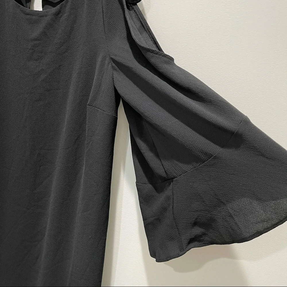 A Pea in‎ the Pod black medium maternity dress